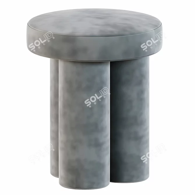 King of Comfort: Bigfoot Stool 3D model image 7