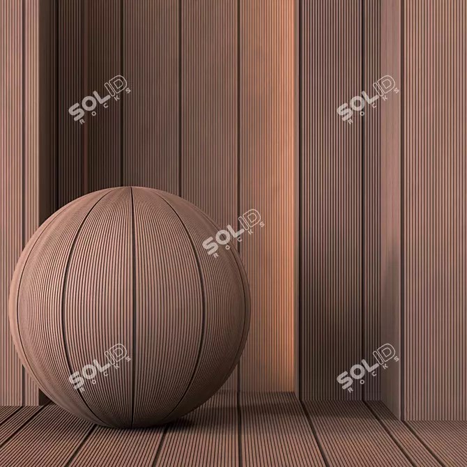 3 WPC 4K Textures (3 Color) - Seamless 3D model image 3