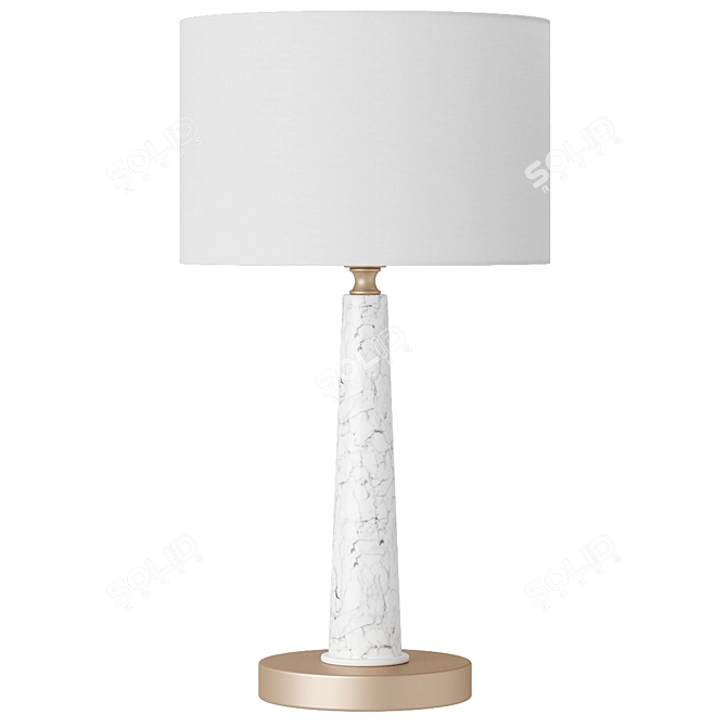 Luxury Bedside Lamp: ST Luce Vellino 3D model image 4