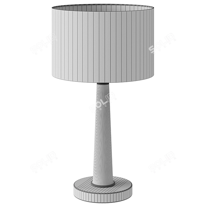 Luxury Bedside Lamp: ST Luce Vellino 3D model image 5