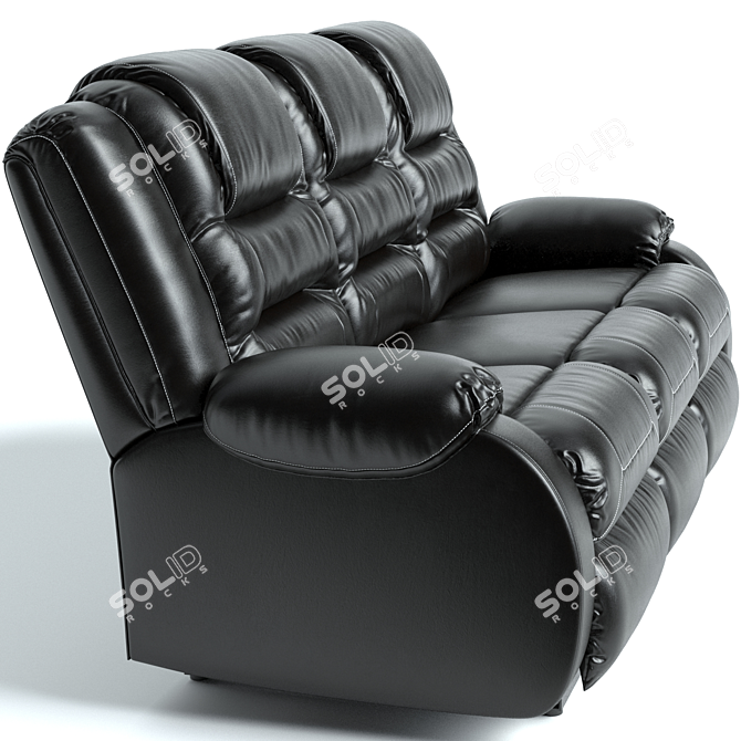 Ultimate Comfort Vacherie Reclining Sofa 3D model image 1