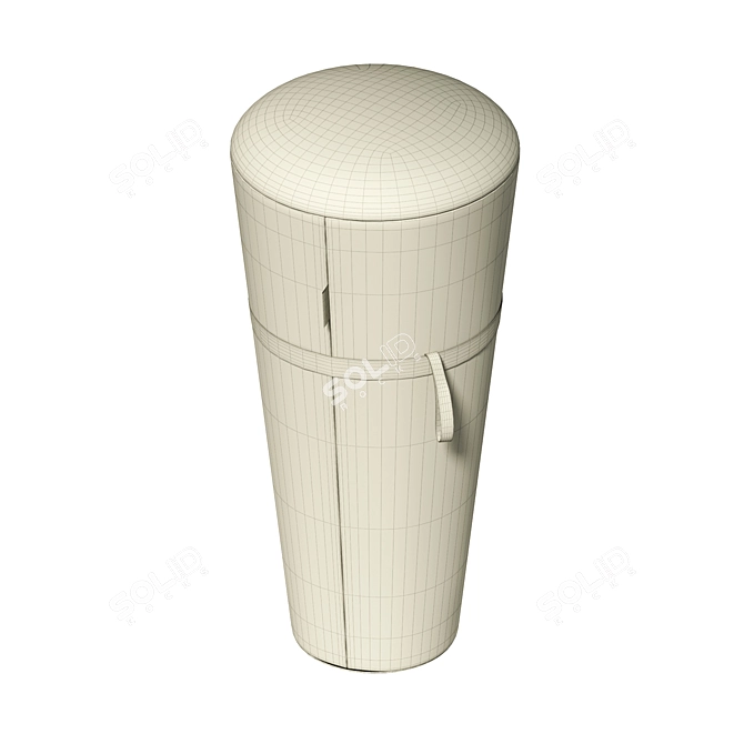 Dynamic Stand-up Stool by Wilkhahn - Ergonomic Design 3D model image 5