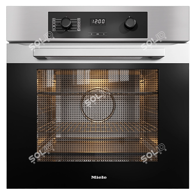 Miele Collection Oven & Microwave 3D model image 2