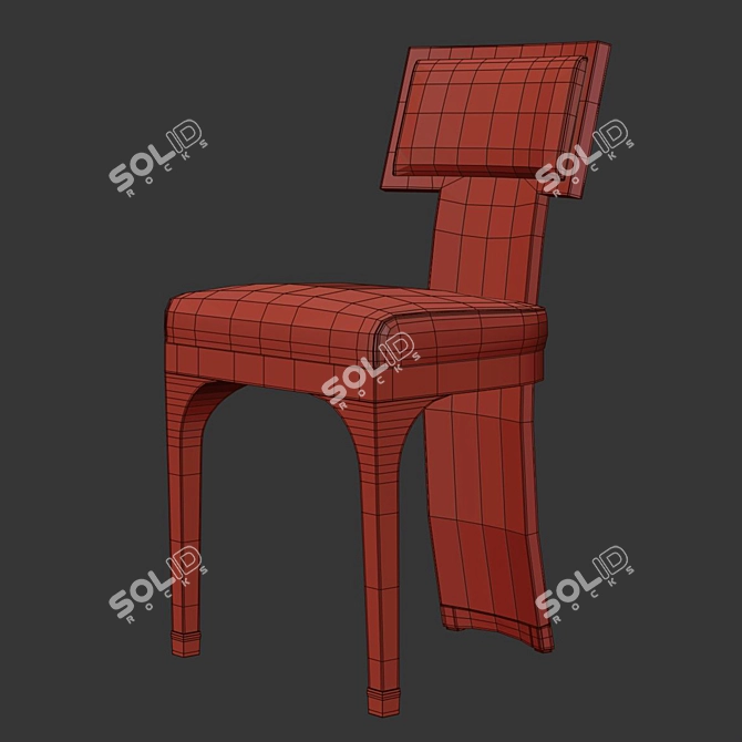 Promemoria DC Chair: Elegant and Timeless 3D model image 4