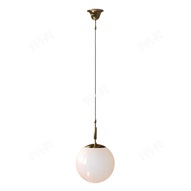 Modern Pendant Lamp: Orion HL 3D model image 1