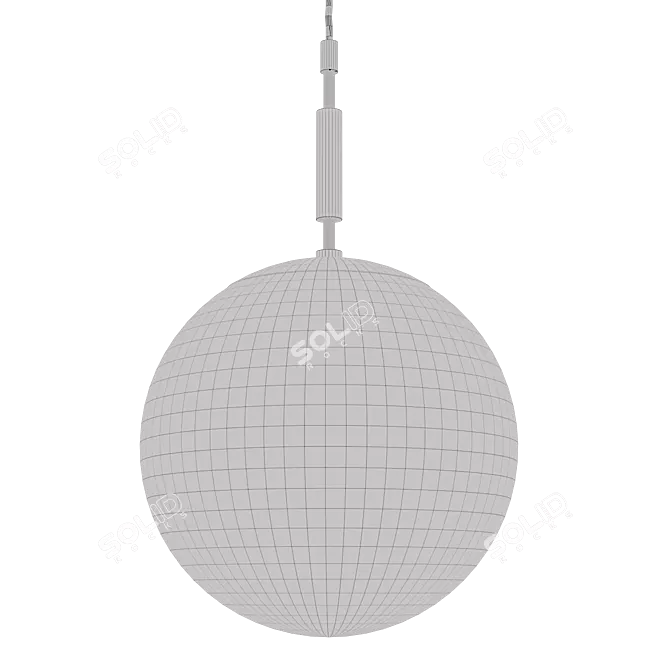 Modern Pendant Lamp: Orion HL 3D model image 2