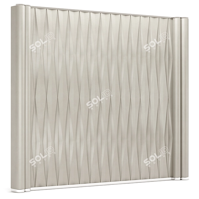 Title: Elegant Wall Panel 18 3D model image 3