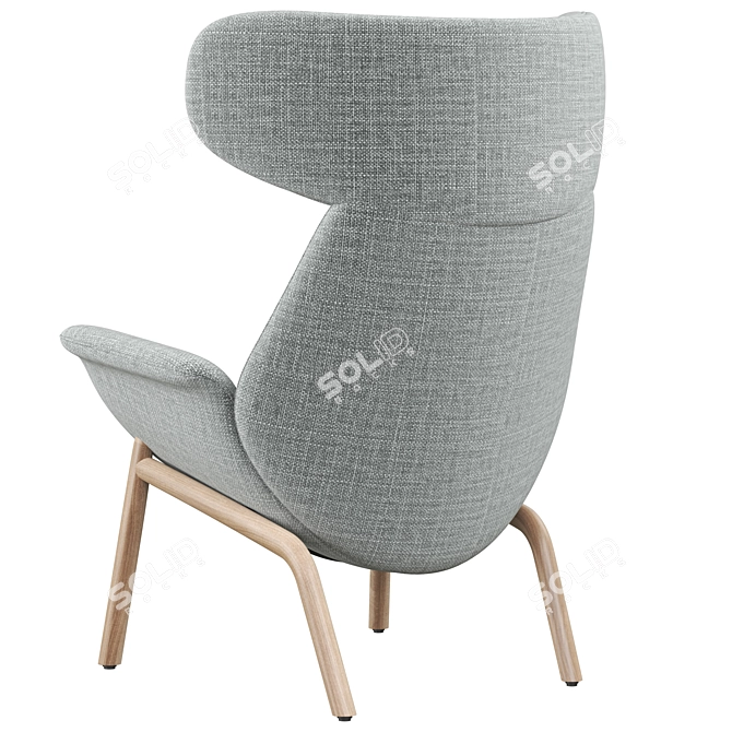 Pedrali ILA 2024: Stylish Modern Chair 3D model image 3