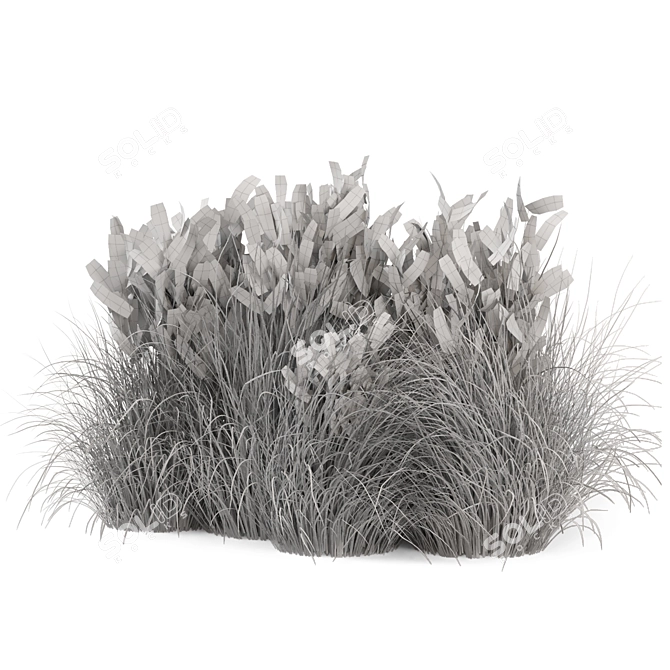 Outdoor Plants Set - Bush-Bush 566 3D model image 5