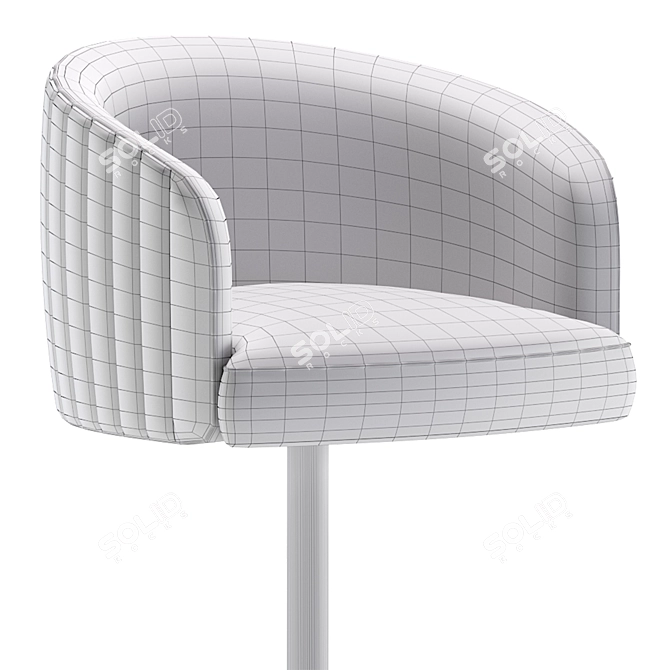 Sleek BAR CHAIR AIRT by Cazarina Interiors 3D model image 5