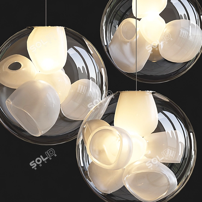 Bocci 38.V Random Lighting: Customizable Elegance 3D model image 2