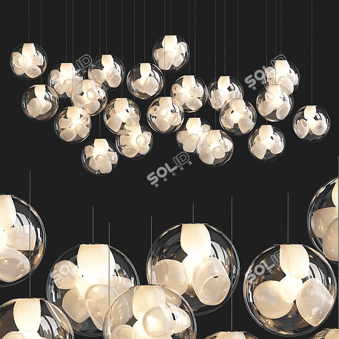 Bocci 38.V Random Lighting: Customizable Elegance 3D model image 4