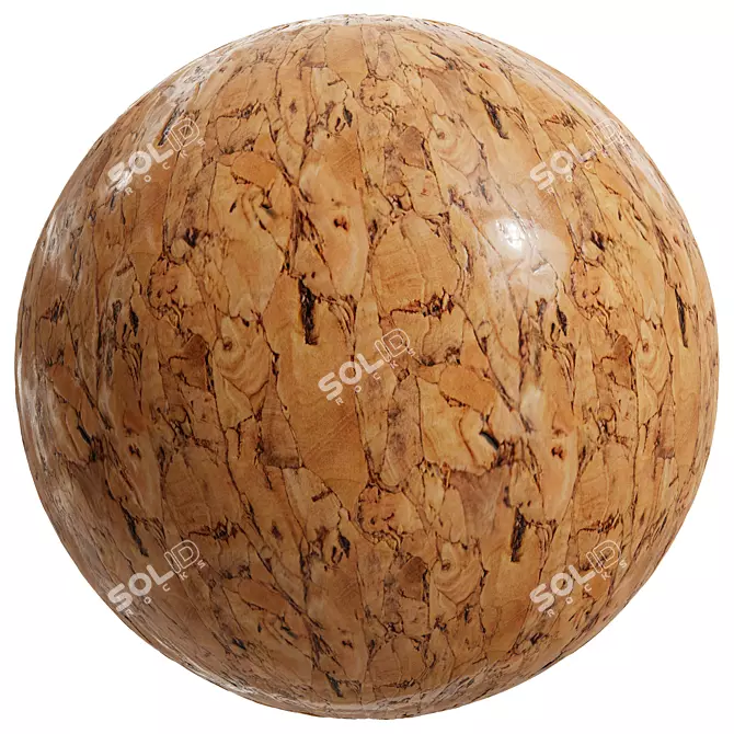 2 Tone Matte Varnish | Wood Effect 3D model image 2