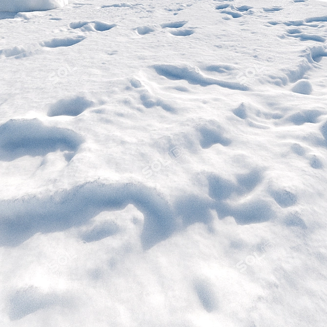 SnowMaster Procedural Shader 3D model image 2