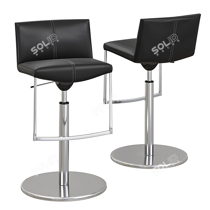  Sleek and Stylish KFF Tibet Bar Chairs 3D model image 2