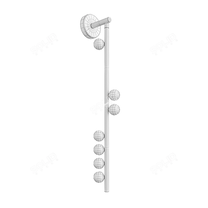 Lindsey Adelman 7-Bulb Sconce 3D model image 2