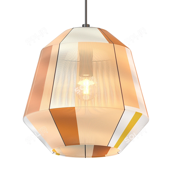 Elegant Hay Shade 3D model image 1