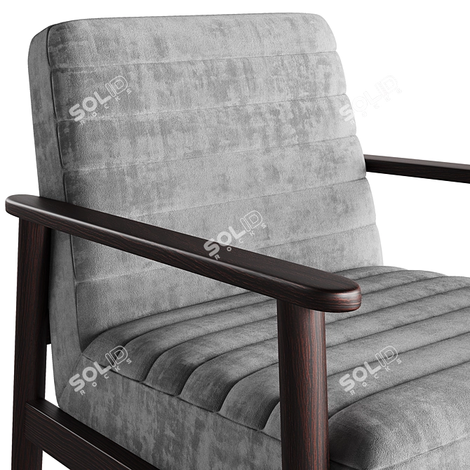 Modern Kellex Clyde Chair: Sleek Design & Comfort 3D model image 2