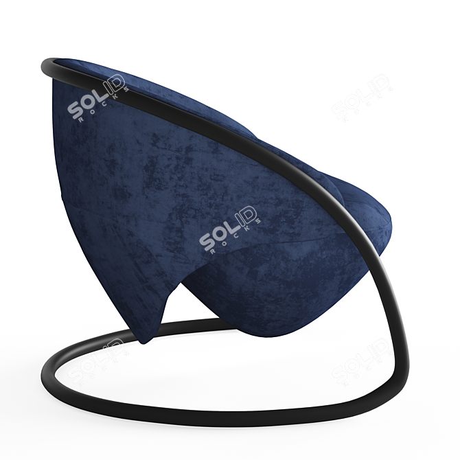 Contemporary Elegance: Freedom Lounge Chair 3D model image 3