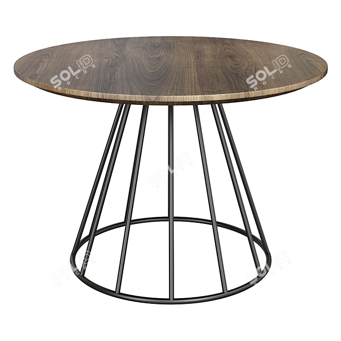 Modern Illa Bivaq Dining Table 3D model image 1