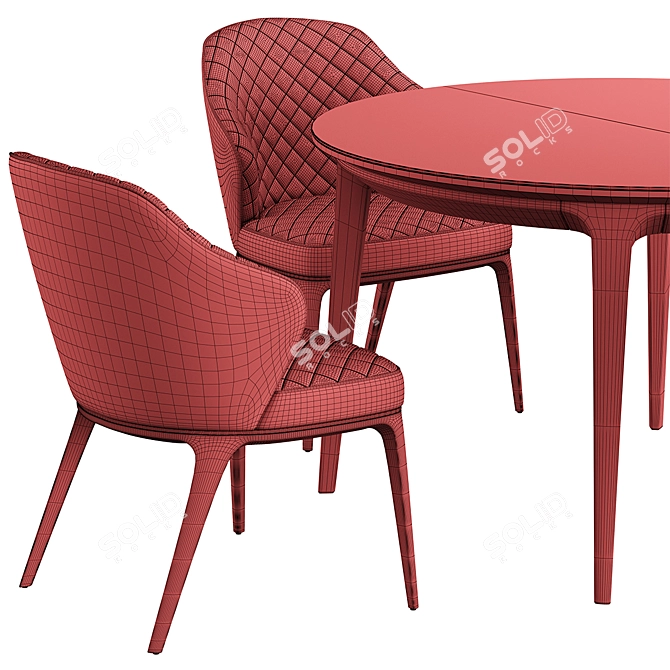 DEAN Konyshev Chair Play Table 3D model image 7