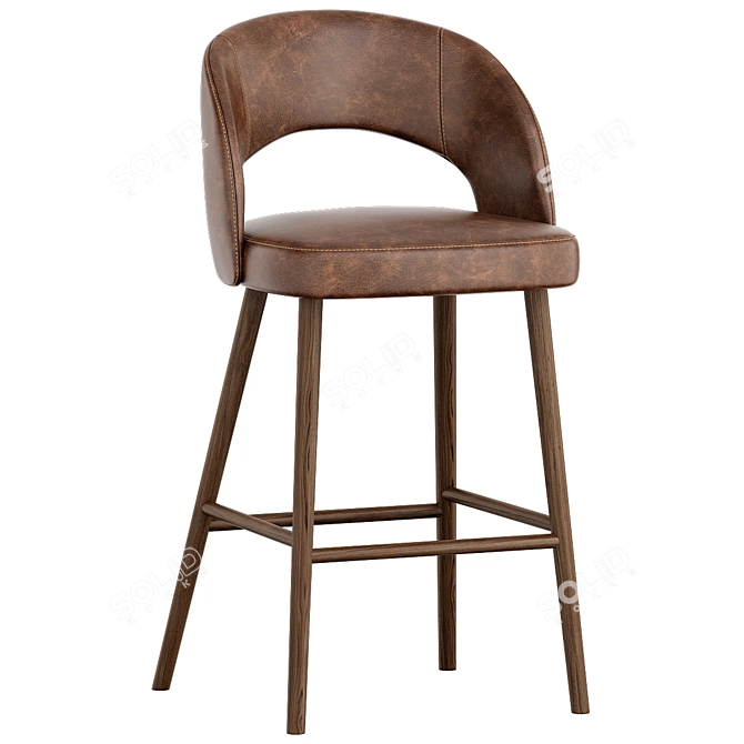 LV 102 Modern Stool 3D model image 5