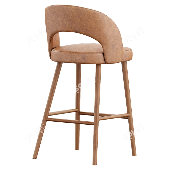 LV 102 Modern Stool 3D model image 3