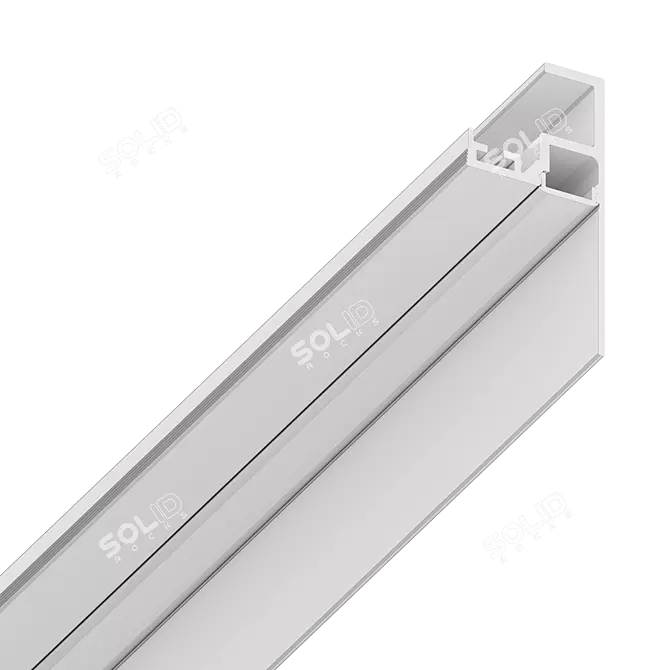 Sleek Floor-Wall Junction Enhancer 3D model image 2