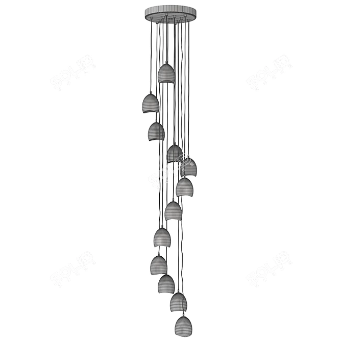 Hinkley NULA Pendant Lamp 3D model image 2