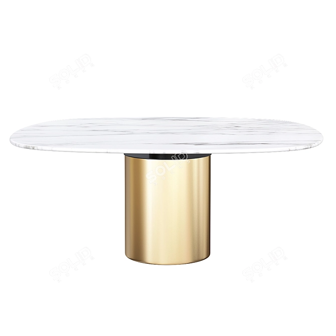 Acerbis Creso Design Table 3D model image 1