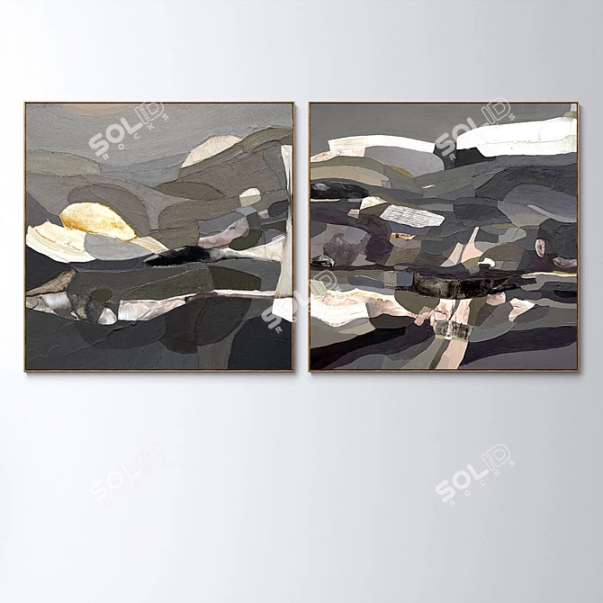 Dual Square Plaster Frames

[Translation: Двухквадратные гипсовые рамки] 3D model image 3