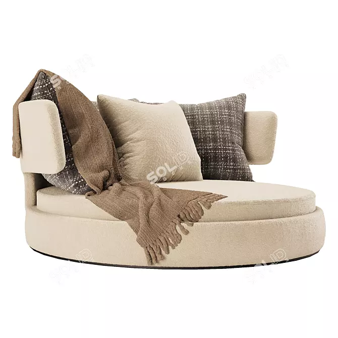 Amoenus Comfort Sofa 3D model image 2