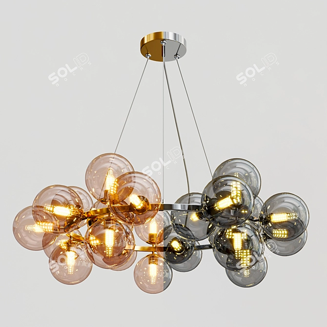 Maytoni Modern Dallas Pendant Light 3D model image 3