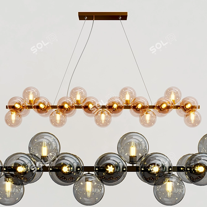 Maytoni Modern Dallas Pendant Light 3D model image 4