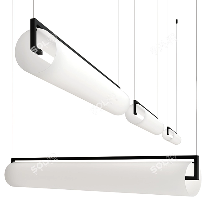 Kontur 6476 Pendant Light by Vibia 3D model image 1