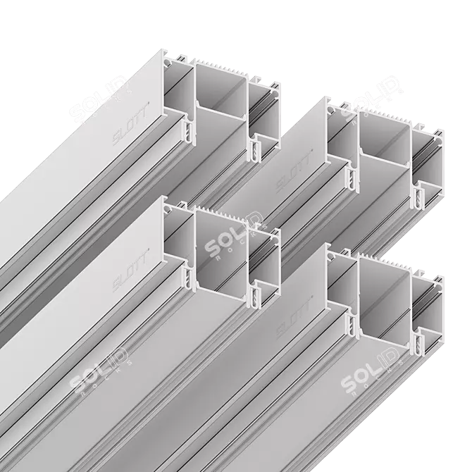 Title: Versatile Adjustable SLOTT Canyon Lights 3D model image 2