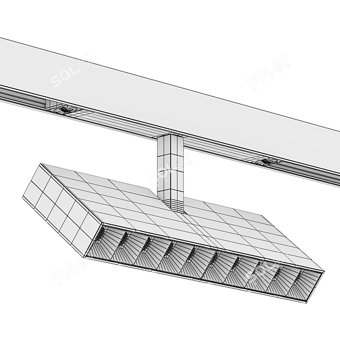 Magnetic Track Lighting GALAXY CMA 3D model image 3