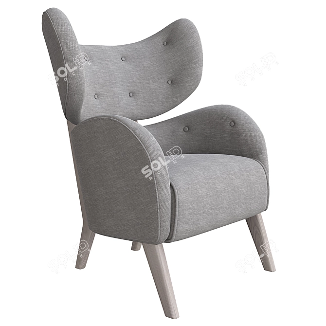 Realistic 3D Chair: Laenestol Macho 3D model image 3