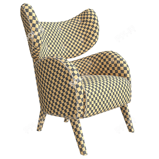 Realistic 3D Chair: Laenestol Macho 3D model image 5