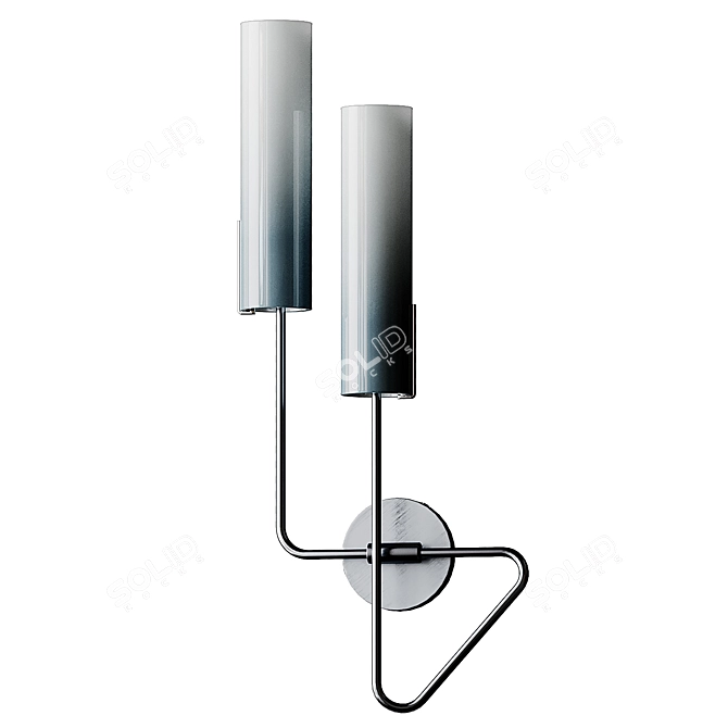 Continuum Sconce: Elegant Lighting Perfection 3D model image 2