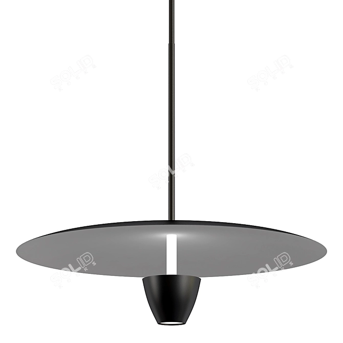 Stunning Reflect Design Lamp 3D model image 1
