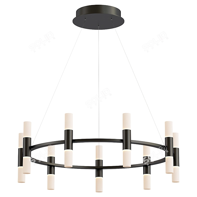 Sleek LED Pendant Light - Luce Basio SL1595 3D model image 1