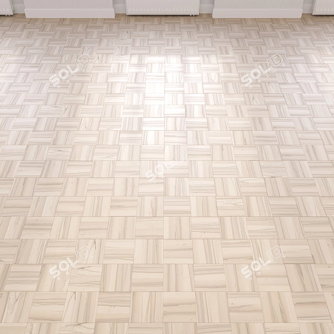 3D Wood Floor Model | High Quality 3D model image 4