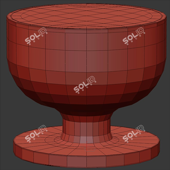 Elements 007: Sleek Low Table 3D model image 3