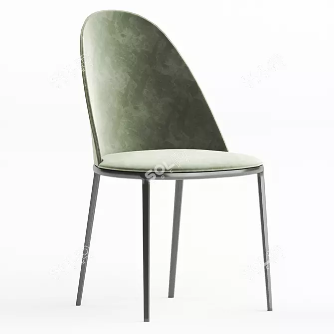 Lea S: Modern and Stylish Midj Chair 3D model image 2