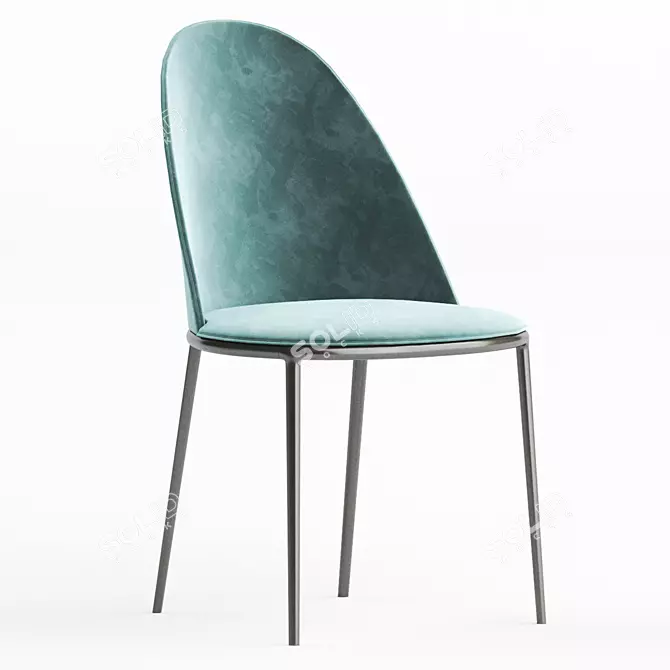 Lea S: Modern and Stylish Midj Chair 3D model image 4