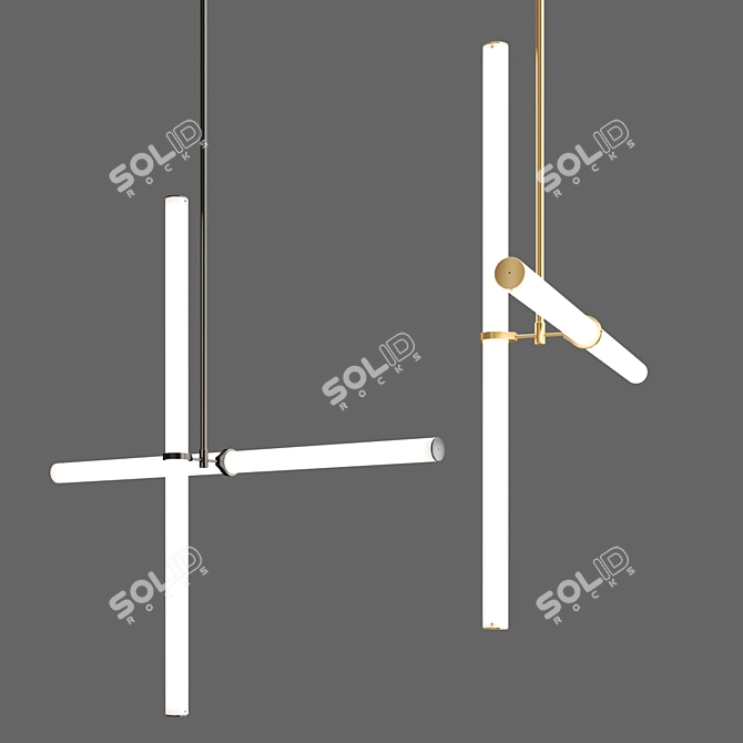 Naama Hofman Light Objects 018 & 019: Sleek and Elegant Illumination! 3D model image 6