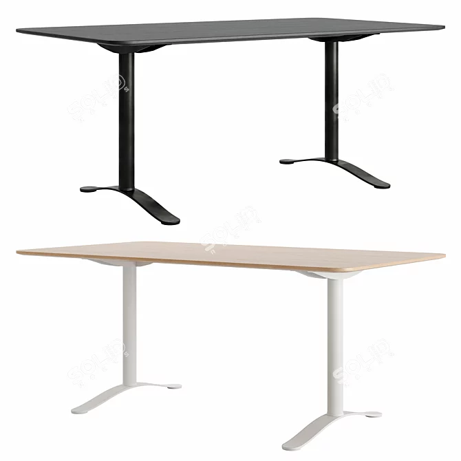 Elegant Aplomb HB-1590 Table 3D model image 1