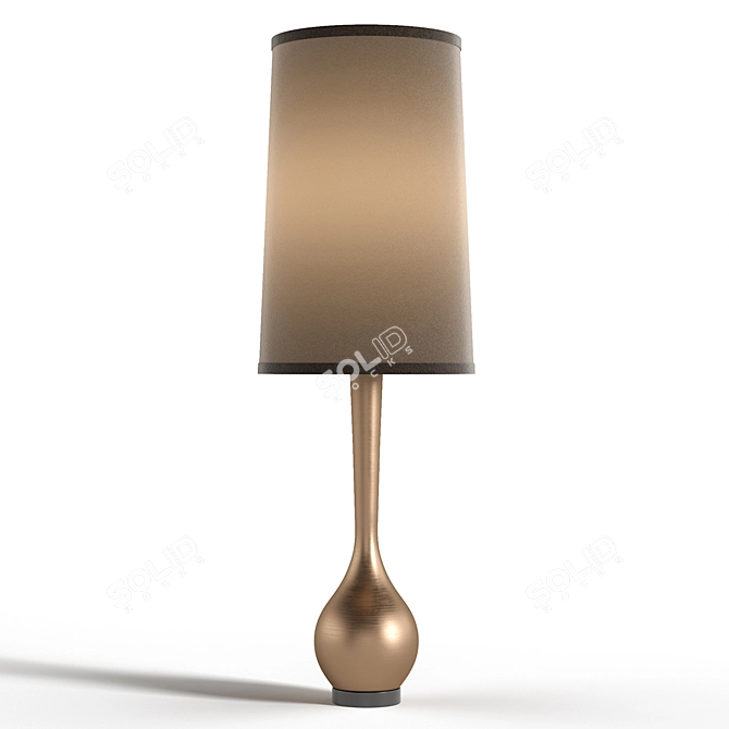 Modern Bulb Floor Lamp 3D model image 5