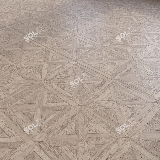 Luxury Wood Parquet Flooring | 3D Model 3D model image 4